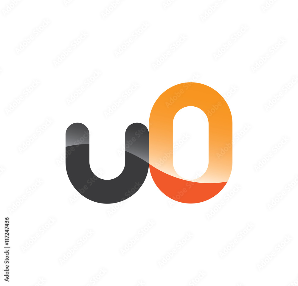 u0 initial grey and orange with shine u0 initial grey and orange with shine