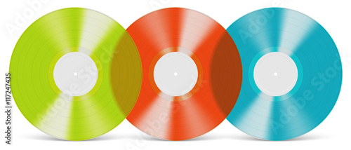 Disques 33 tours vectoriels 4