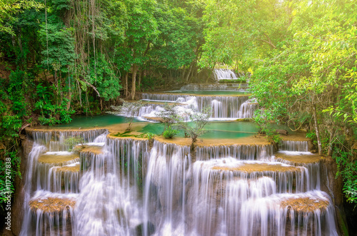 Huai Mae Kamin waterfall