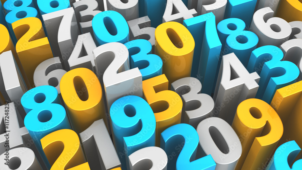 random-numbers-stock-illustration-adobe-stock