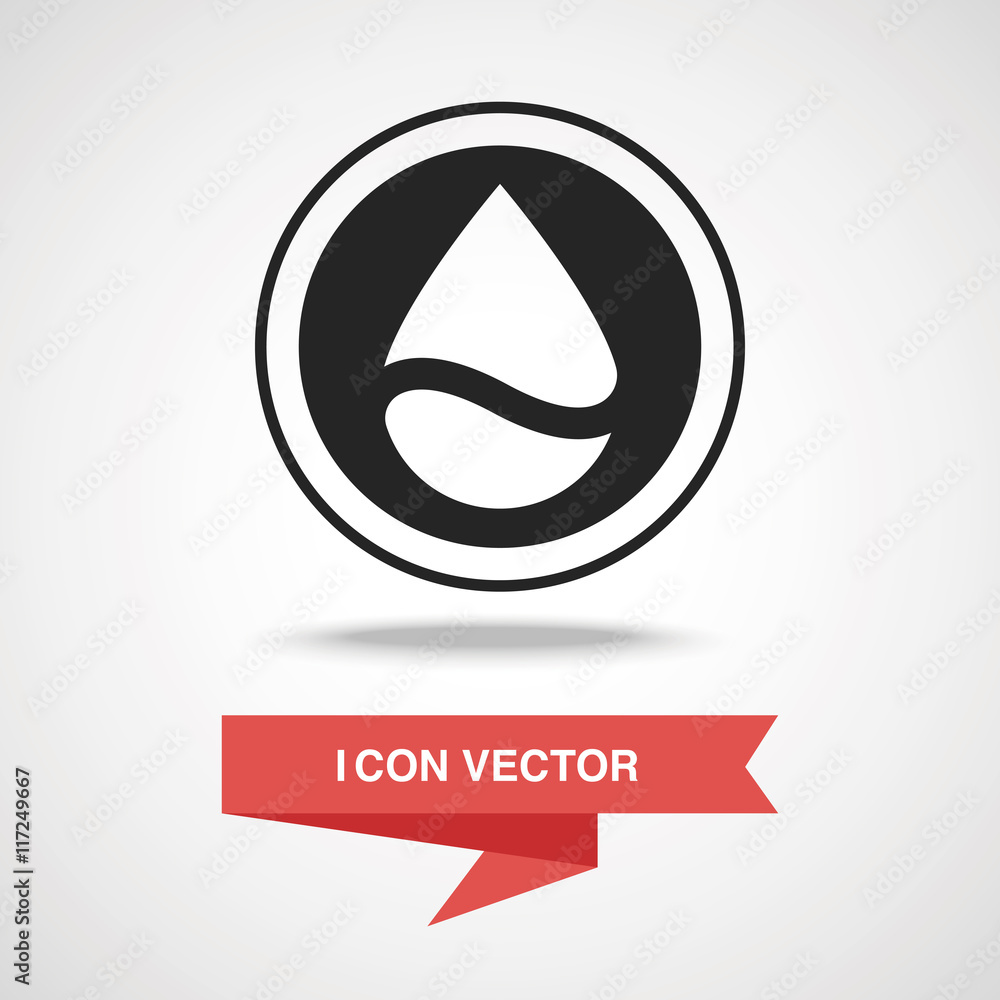 Environmental protection concept conserve water icon Environmental protection concept conserve water icon