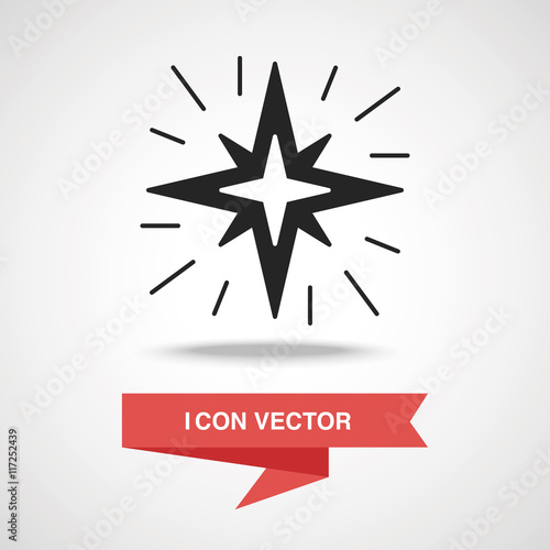 Space star icon