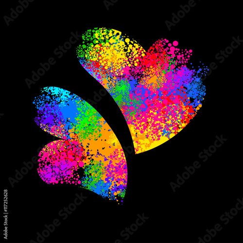 retro hippie symbol