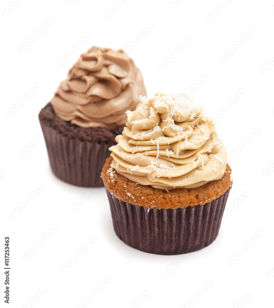 toffee and coconut cupcake toffee and coconut cupcake