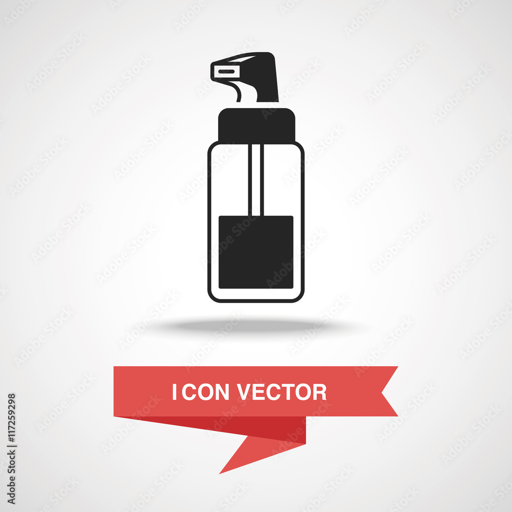 cosmetic bottles icon cosmetic bottles icon