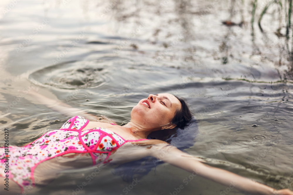 Young woman rest. Young woman rest.