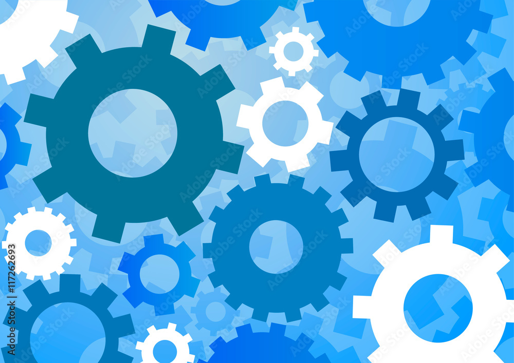 Vector abstract background with gears. The settings and parameters of the working process. Vector abstract background with gears. The settings and parameters of the working process.