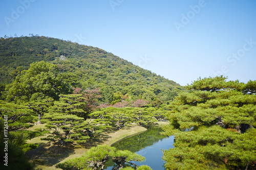 庭園の風景