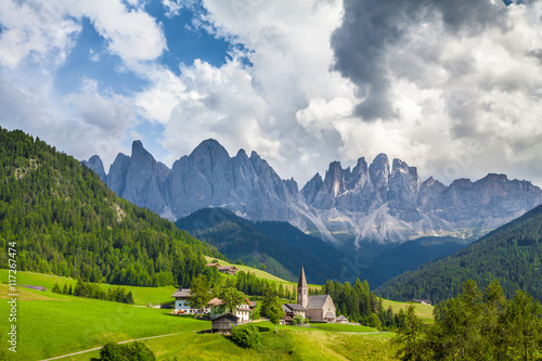 Val di Funes  South Tyrol  Italy