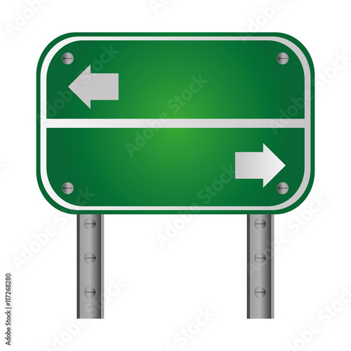 flat design name of place traffic sign icon vector illustration