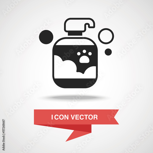 pet shampoo icon