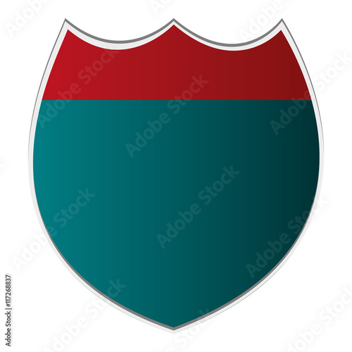 Free Download flat design route traffic sign icon vector illustration - GFXLoad