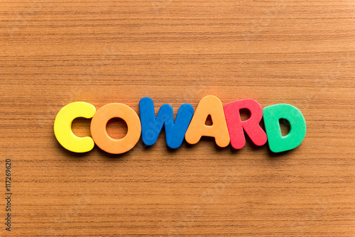coward colorful word