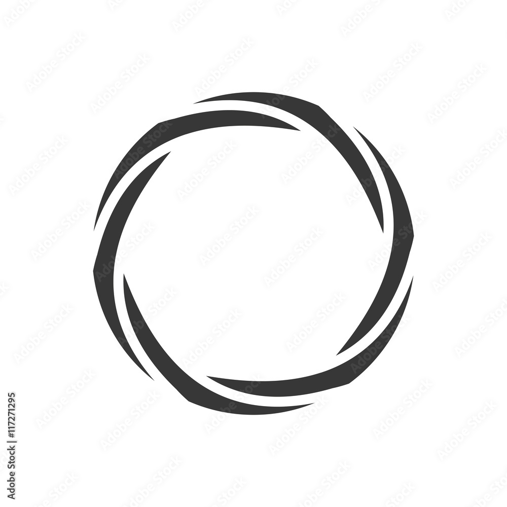 Camera concept represented by shutter silhouette icon. Isolated and flat illustration Camera concept represented by shutter silhouette icon. Isolated and flat illustration