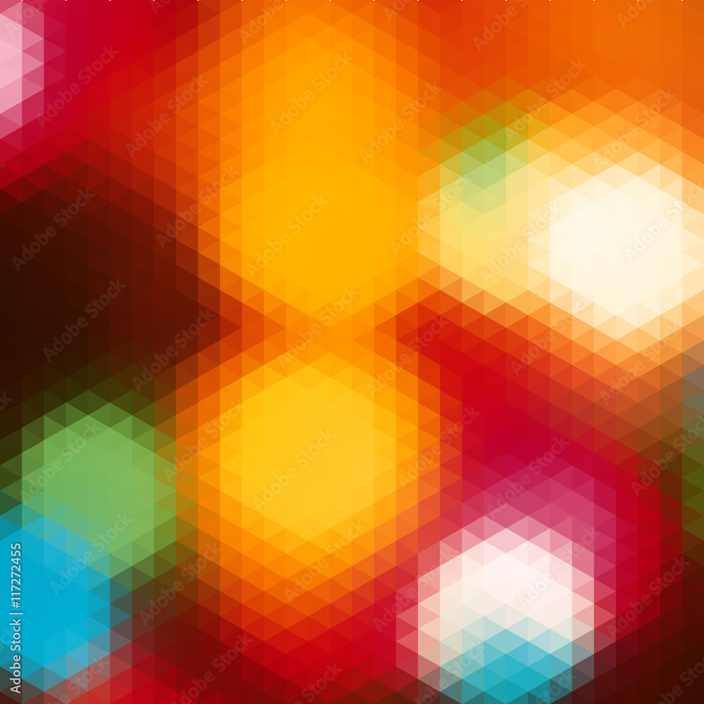 Pattern of geometric shapes Pattern of geometric shapes