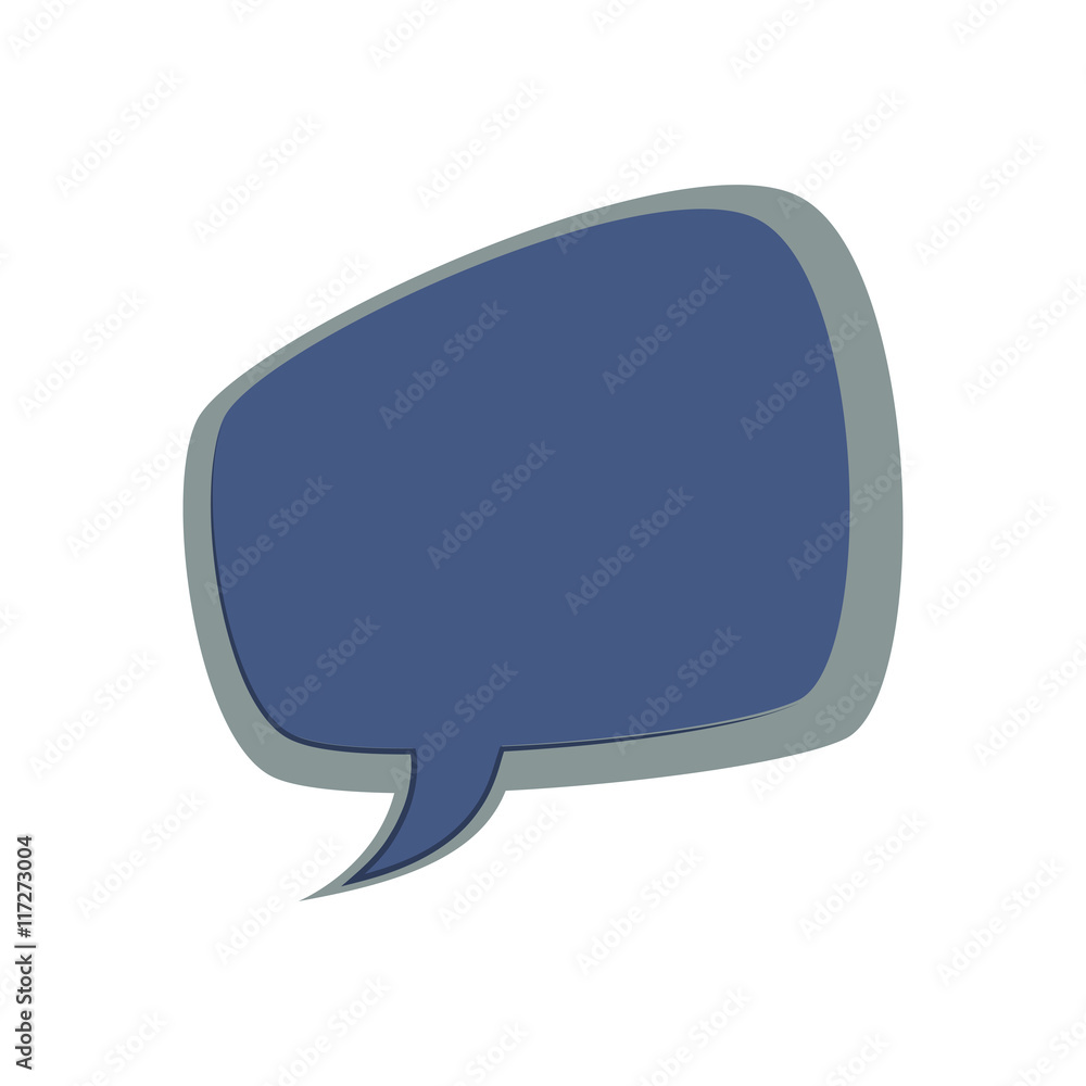 Communication concept represented by bubble icon. Isolated and flat illustration Communication concept represented by bubble icon. Isolated and flat illustration