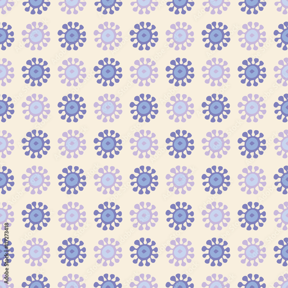 Ethnic boho seamless pattern with decorative flowers. Print. Cloth design, wallpaper. Ethnic boho seamless pattern with decorative flowers. Print. Cloth design, wallpaper.