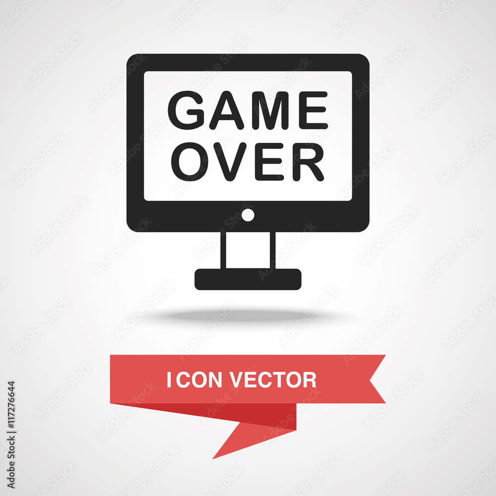 game over icon game over icon