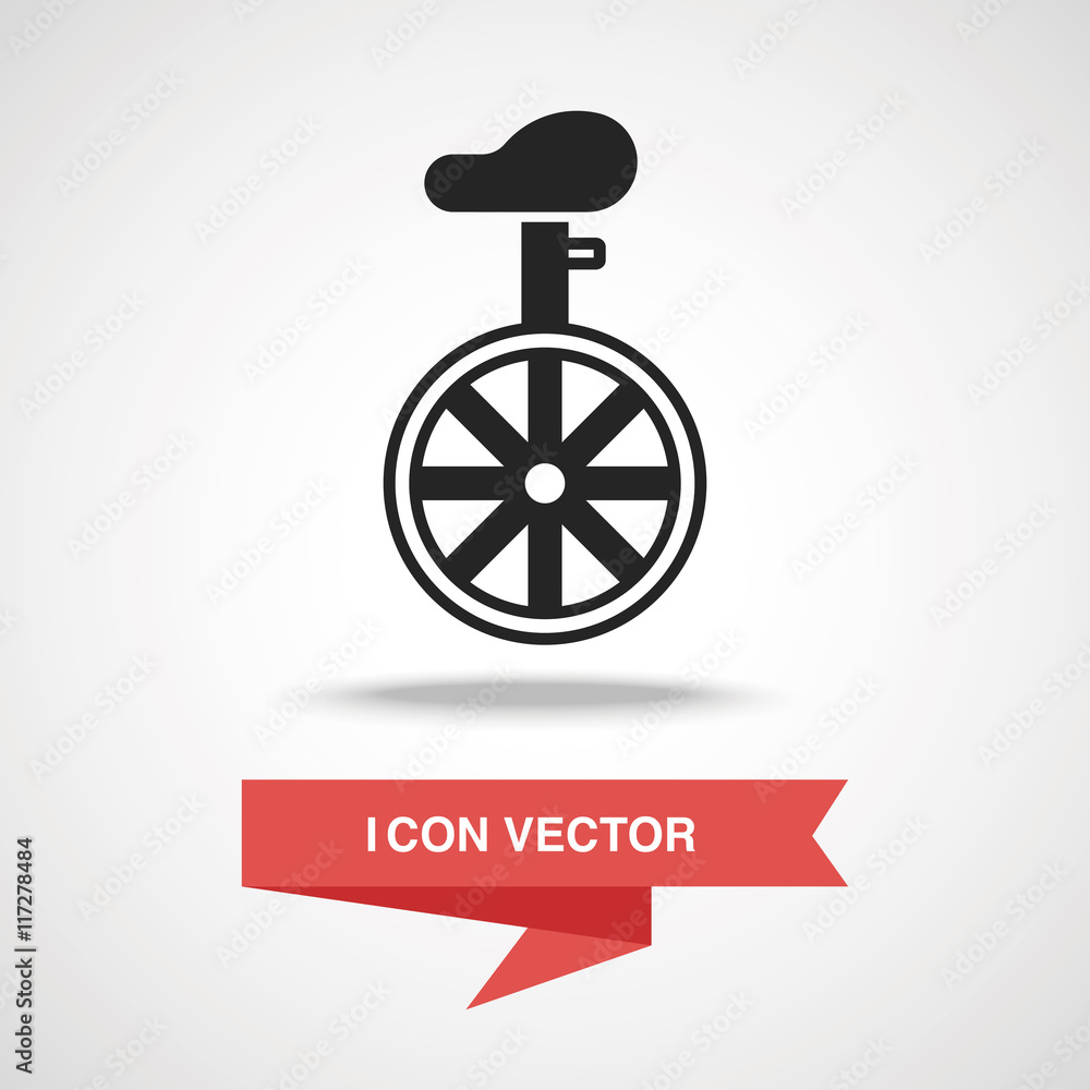 Unicycle icon Unicycle icon