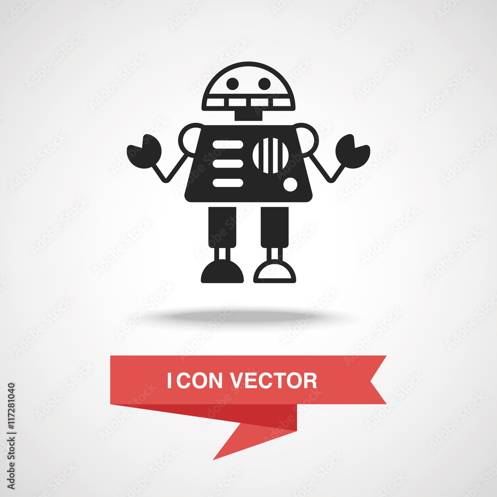 Fototapeta premium robot icon