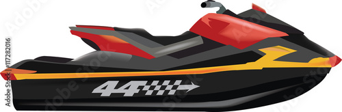 moto d'acqua numerata