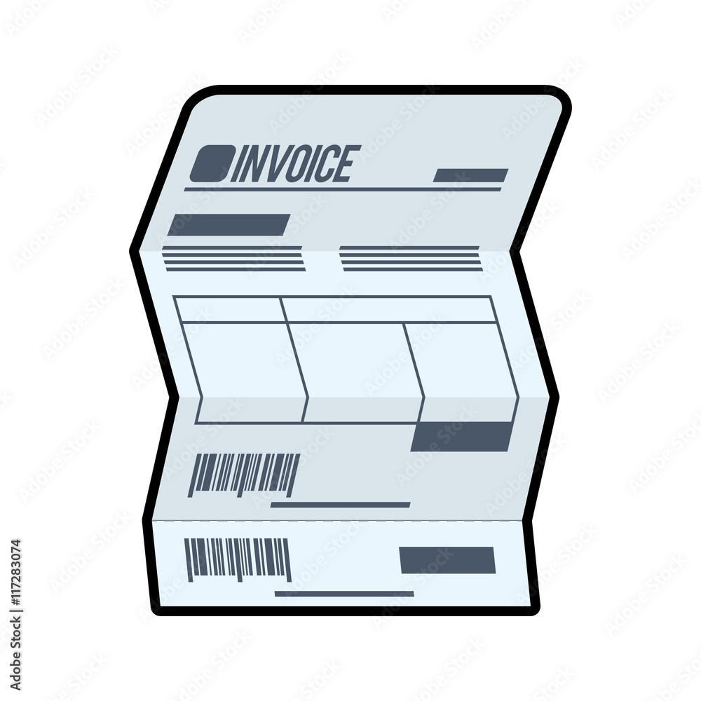 Invoice document money payment buy icon. Isolated and flat illustration. Vector graphic Invoice document money payment buy icon. Isolated and flat illustration. Vector graphic