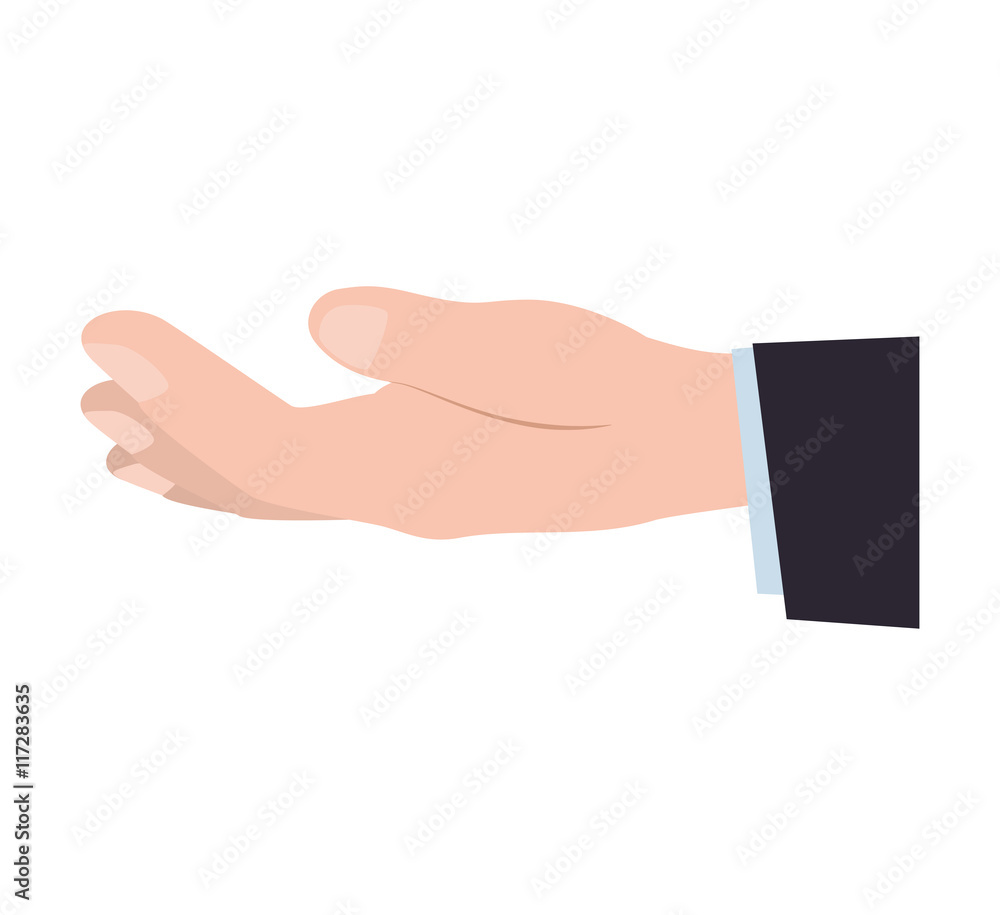 hand finger gesture palm icon. Isolated and flat illustration. Vector graphic hand finger gesture palm icon. Isolated and flat illustration. Vector graphic