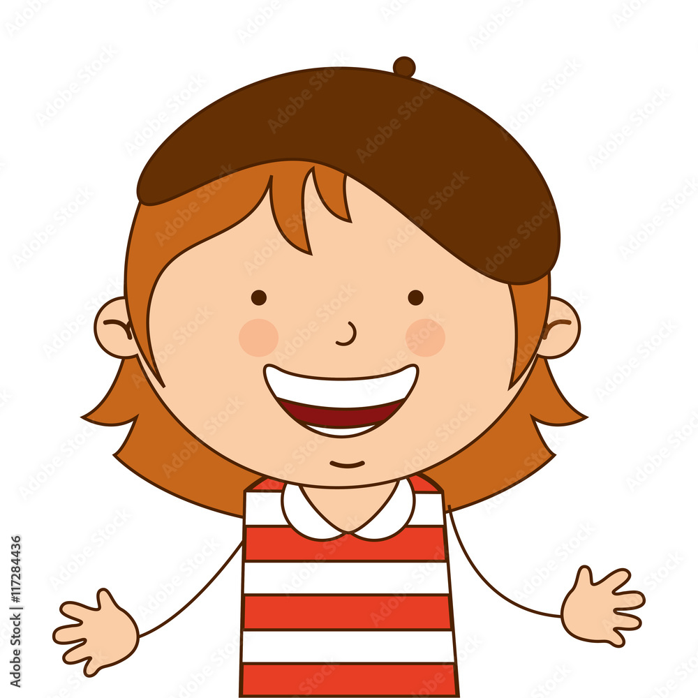 australian girl character icon australian girl character icon