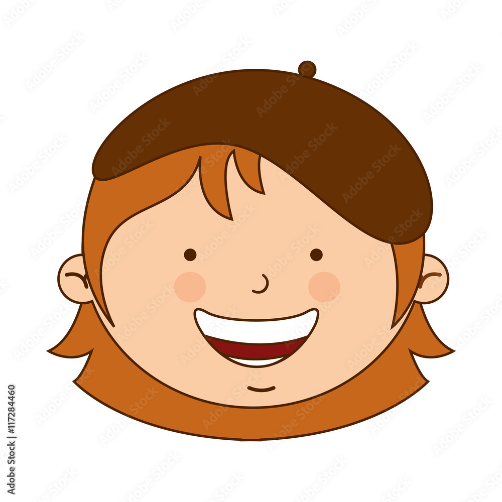 australian girl character icon australian girl character icon