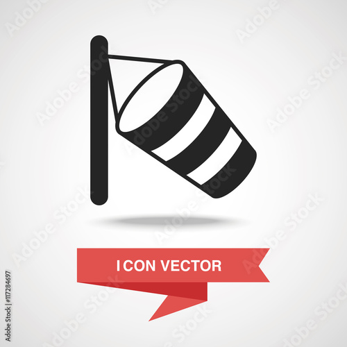 Wind measurement instrument icon