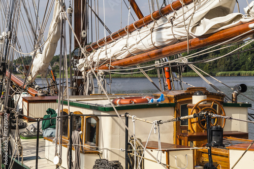 historischer Segler, Museumshafen von Kappeln
 photo