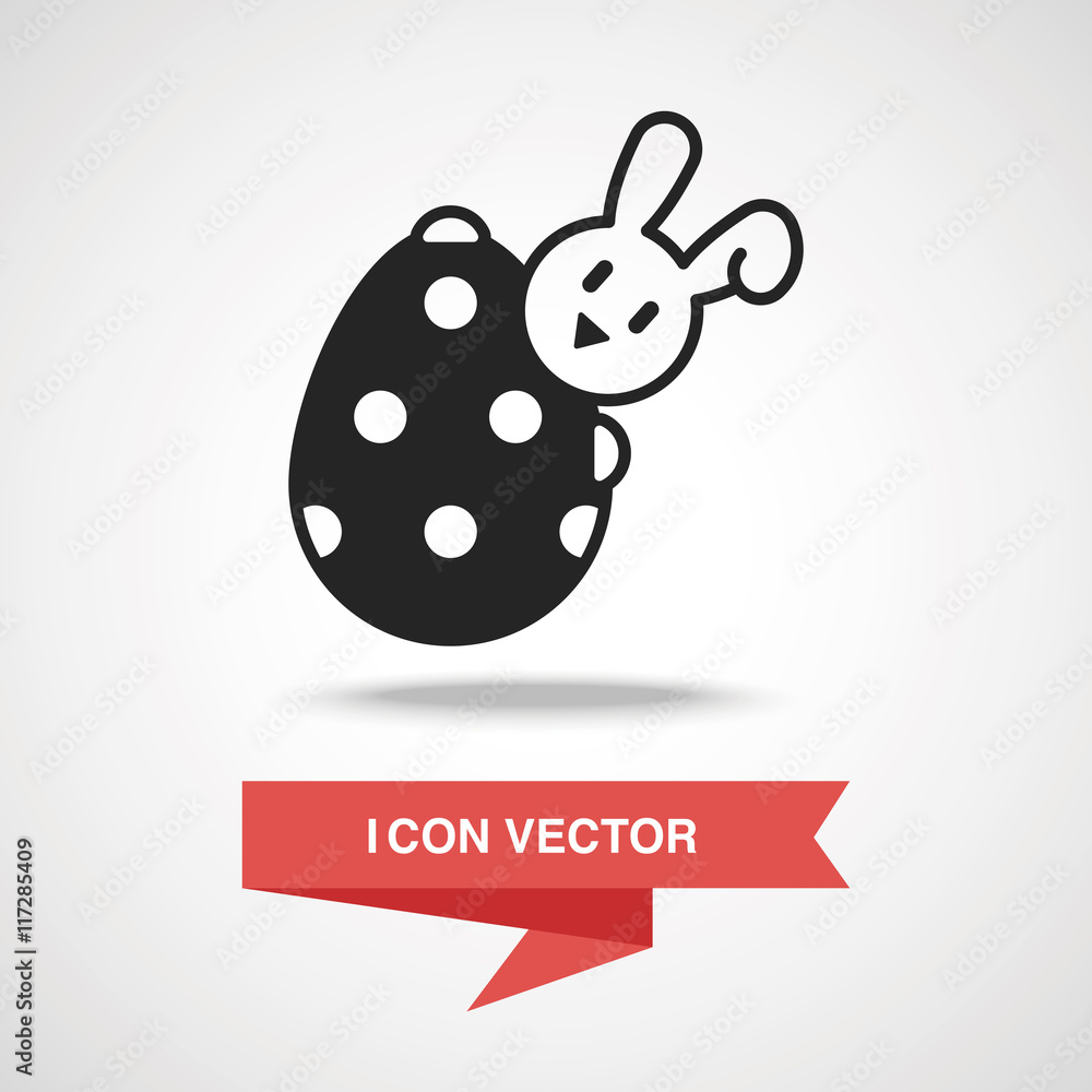 Obraz premium easter egg icon