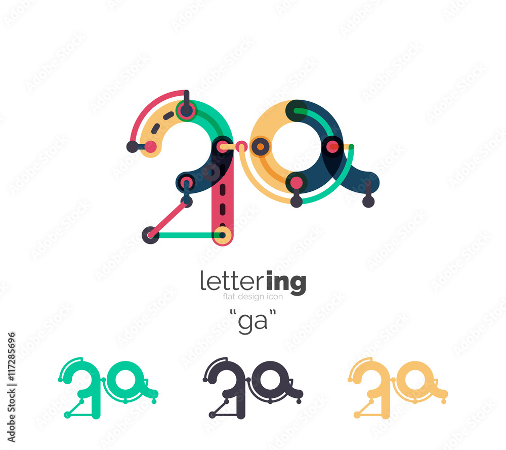 Letters logo icon Letters logo icon