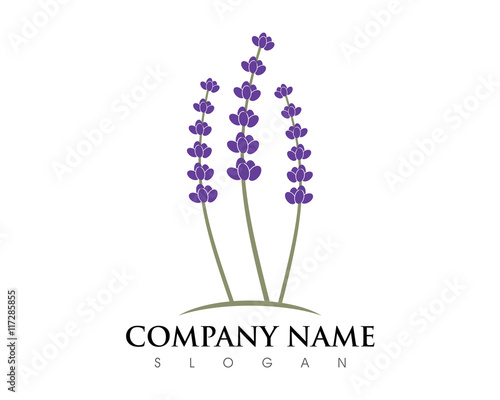 Fototapeta Naklejka Na Ścianę i Meble -  Lavender Logo