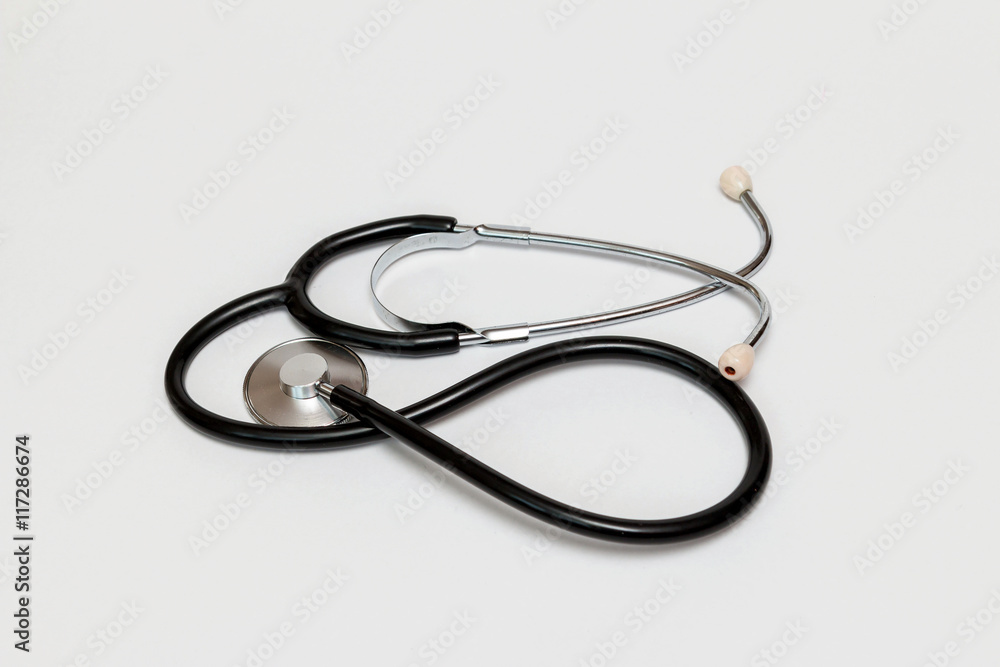 Stethoscope isolated on white background Stethoscope isolated on white background