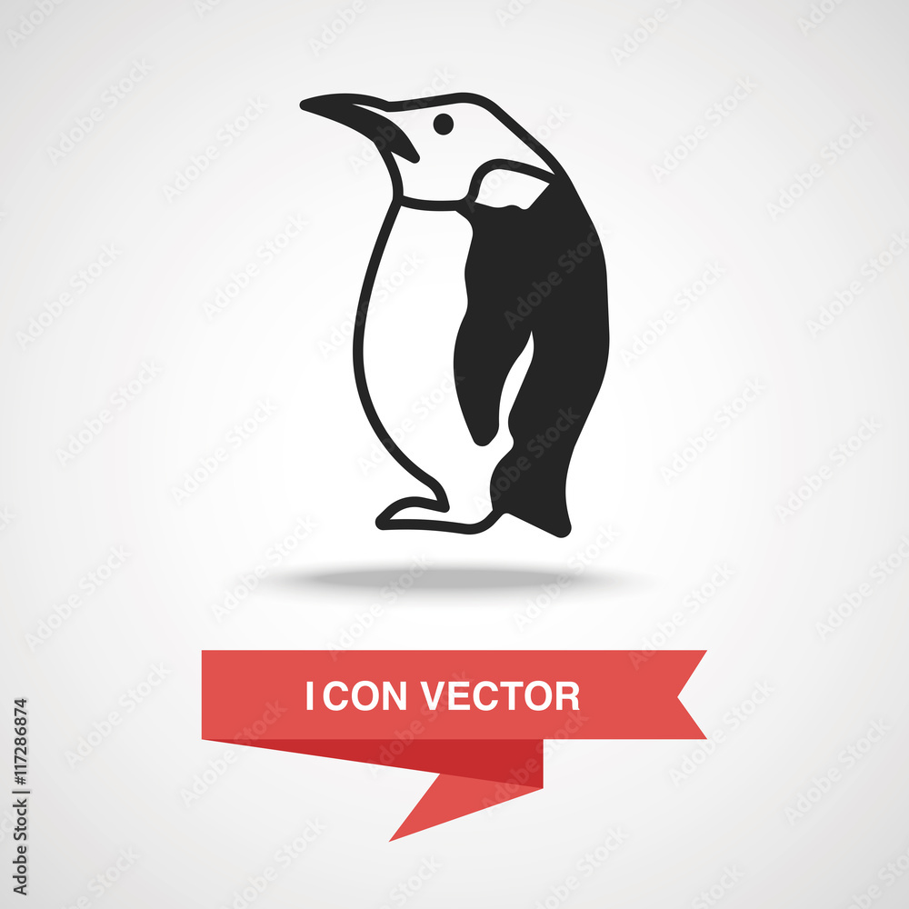 Obraz premium animal penguin icon