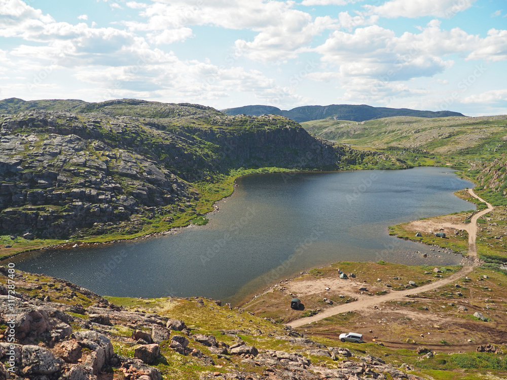 Northern mountains - Hibiny. Panorama