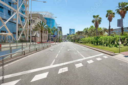 Photography Road on the city street