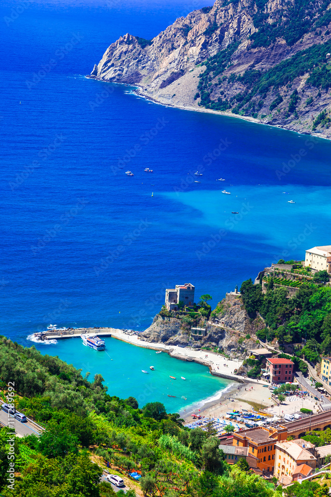 Italian holidays - picturesque scenery of Monterosso al mare ,Cinque terre