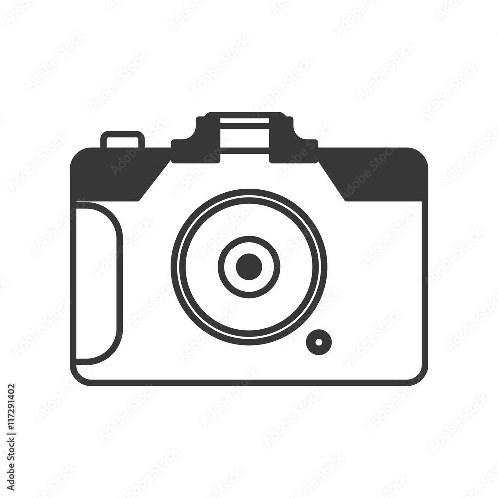 camera focus gadget technology icon. Isolated and flat illustration. Vector graphic camera focus gadget technology icon. Isolated and flat illustration. Vector graphic