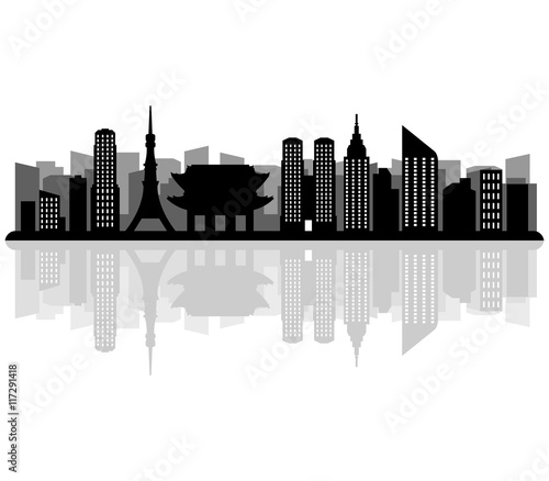 tokyo skyline