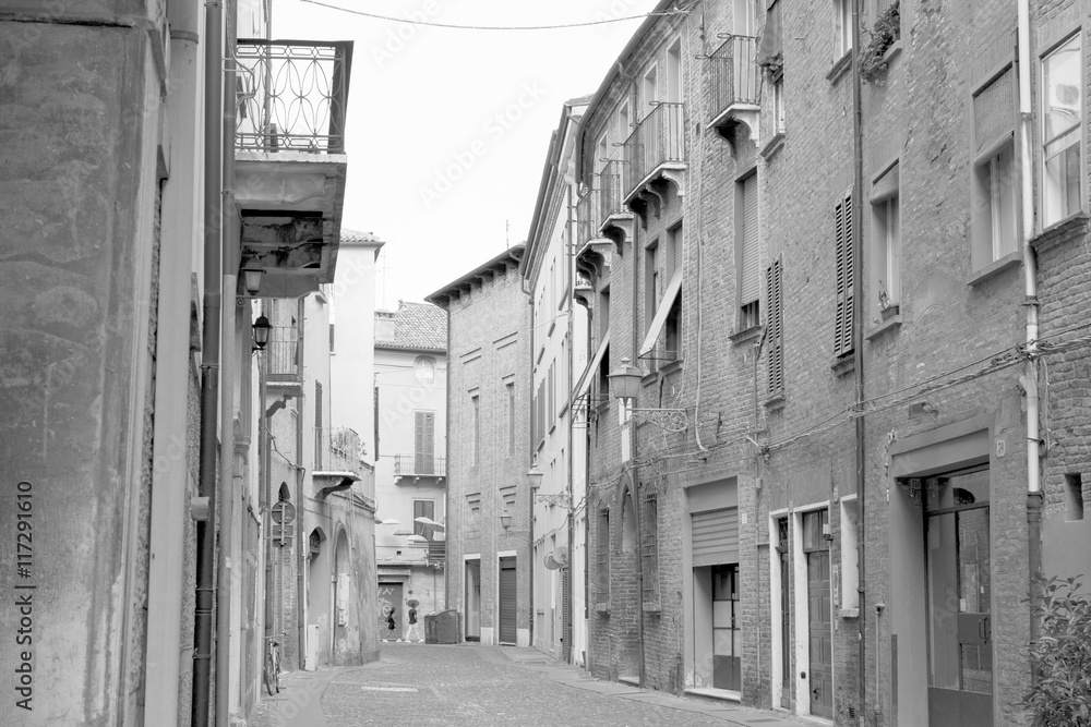 Ferrara in bianco e nero - Emilia Romagna