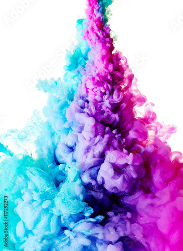 Abstract paint splash background