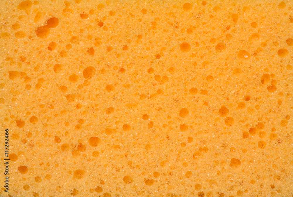 background yellow sponge surface