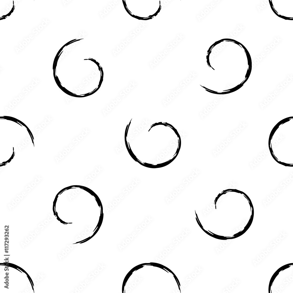 Hand Drawn illustration made with ink. Vector isolated. Vector seamless pattern. Fabric pattern Hand Drawn illustration made with ink. Vector isolated. Vector seamless pattern. Fabric pattern