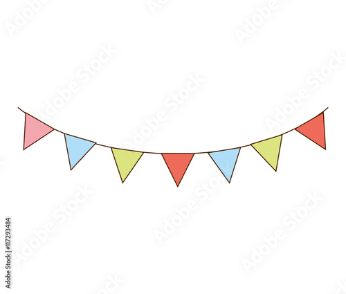 garland celebration party icon