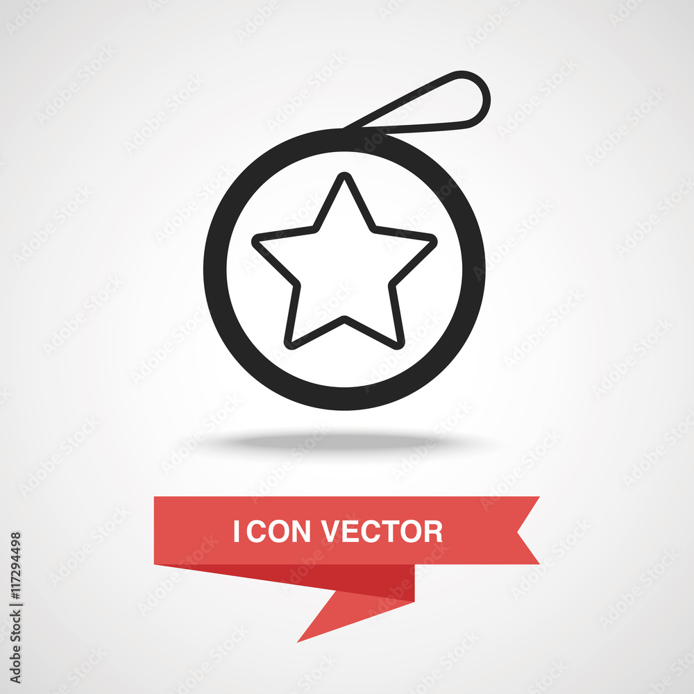 Fototapeta premium toy yo-yo icon