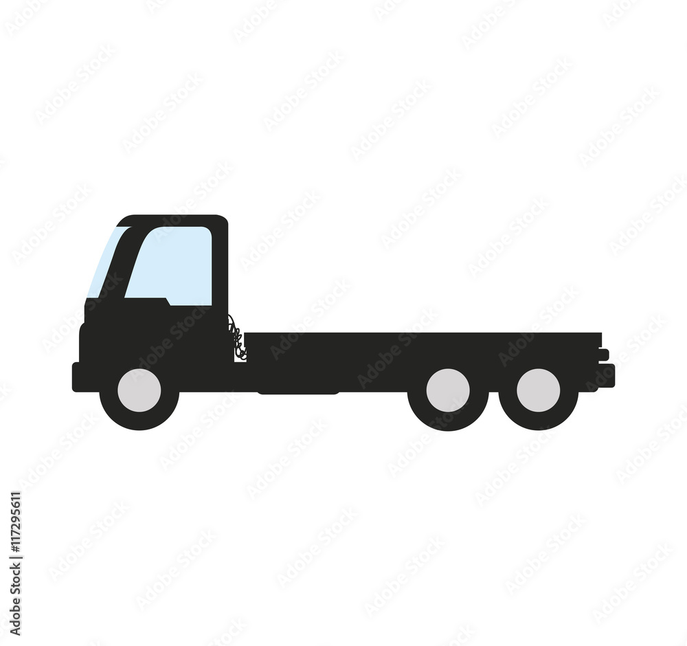 truck transportation delivery shipping icon. Isolated and flat illustration. Vector graphic truck transportation delivery shipping icon. Isolated and flat illustration. Vector graphic