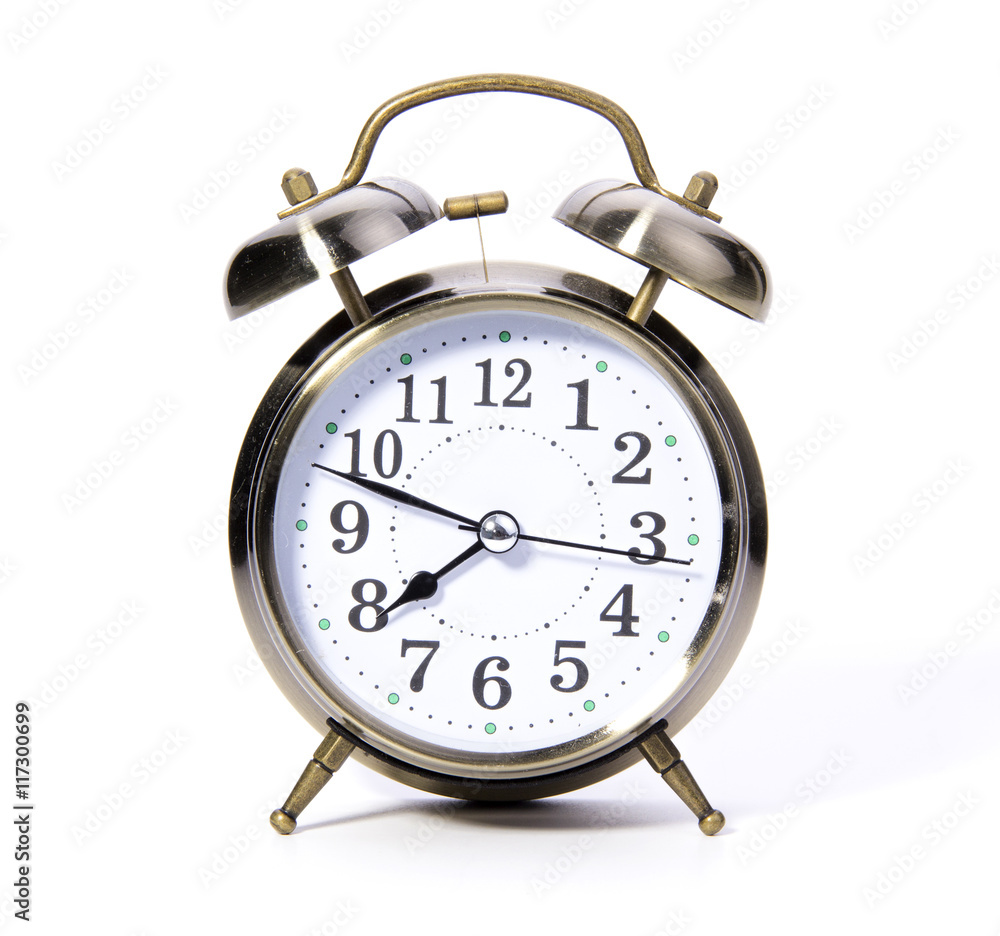 Alarm Clock isolated on white background
Alarm Clock isolated on white background