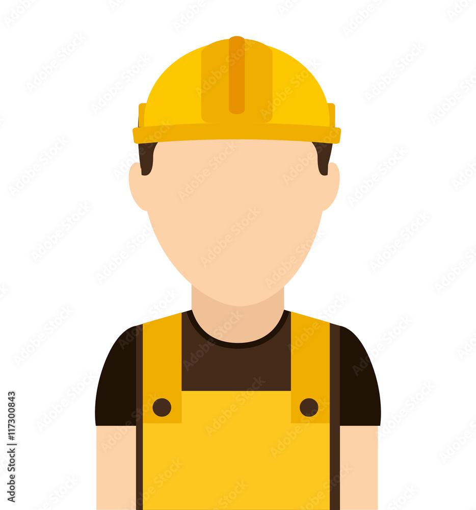 professional construction worker icon professional construction worker icon
